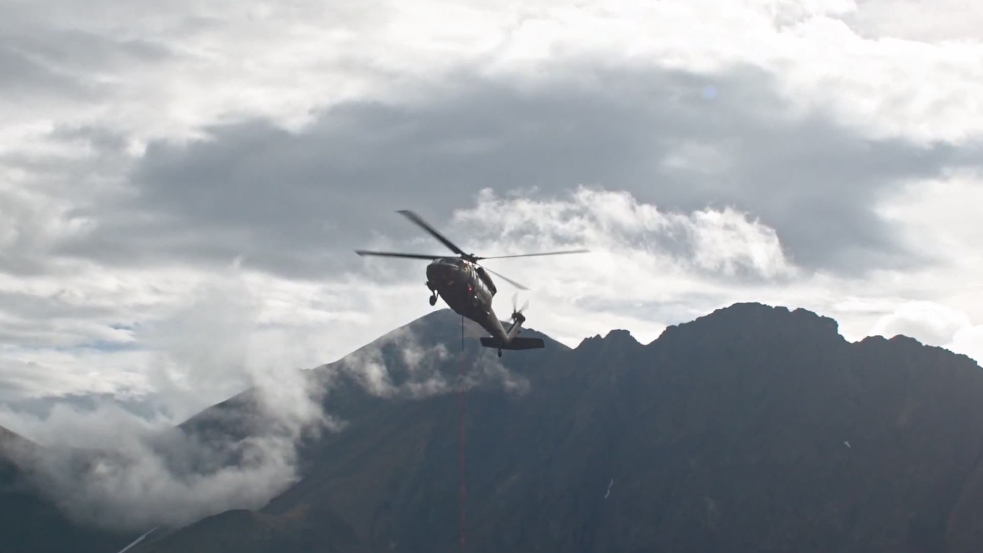 Installation of chairlifts at new Wasatch Peaks Ranch in Utah